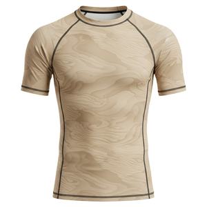 Camiseta de compresión sublimada al por mayor para hombres, mujeres y niños, para MMA, BJJ, Jiu Jitsu, entrenamiento sin gi, duradera, personalizada, para natación. - Product Image 1
