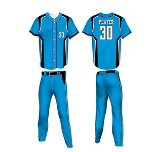 Comprar profesional 2025 de calidad superior uniforme de béisbol de competición juvenil jersey de béisbol y pantalones uniformes hechos en Pakistán - Product Image 5