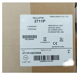 2711P-K6C20D8全新原装交流电机触摸屏模块库存设备变频器，用于数控机床自动化 - Product Image 1