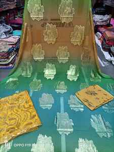 ชุดแต่งงานแฟรนซาวีขายดี คุณภาพสูง ผ้าไหมแท้ 100% พิมพ์ลายหลากสี ประดับคริสตัล ผ้าทอระบายอากาศได้ดี สไตล์โซมาลี - Product Image 4