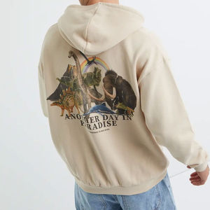 Sudadera con Capucha Estilo Retro Lavado para Hombre, Sudadera Informal de Estilo Urbano Vintage, Material Premium - Product Image 2