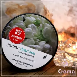 Groothandel Op Maat Juman Jasmijn Wind Shea Body Butter Doordrenkt Met Dode Zeemineralen Voor Een Luxe Voedende Ervaring