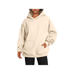 Premium Quality New Arrival 2025 Custom Logo Streetwear Women <b>Hoodies</b> <b>Plain</b> Wholesale Price Top Quality - Product Image 1