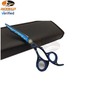 Ciseaux à cheveux professionnels de haute qualité pour barbier, pour droitiers, J2, acier inoxydable japonais, lame émoussée, fournitures de salon de coiffure - Product Image 5