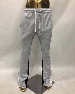 Pantalons de survêtement décontractés à jambes larges pour femmes, tendance, avec logo personnalisé, taille haute, cordon élastique, pantalon de jogging pour femmes - Product Image 4