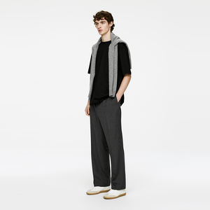 Logotipo personalizado 280 Gsm 100% algodón Heavyweight Boxy camisetas de gran tamaño con impresión digital - Product Image 4