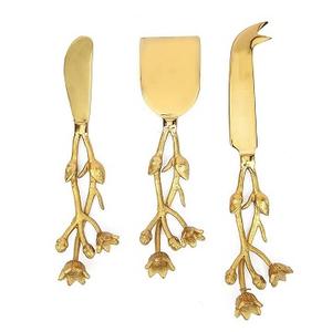 Venta al por mayor de fábrica Royal Lujoso Juego de cubiertos de plata de acero inoxidable de 4 piezas Apto para lavavajillas Cubiertos Juego de cubiertos - Product Image 2