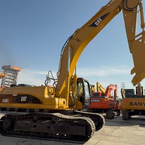 Excavatrice CAT 330CL d'occasion à haute rentabilité, engin de construction Caterpillar 320CL 330C en bon état - Product Image 3