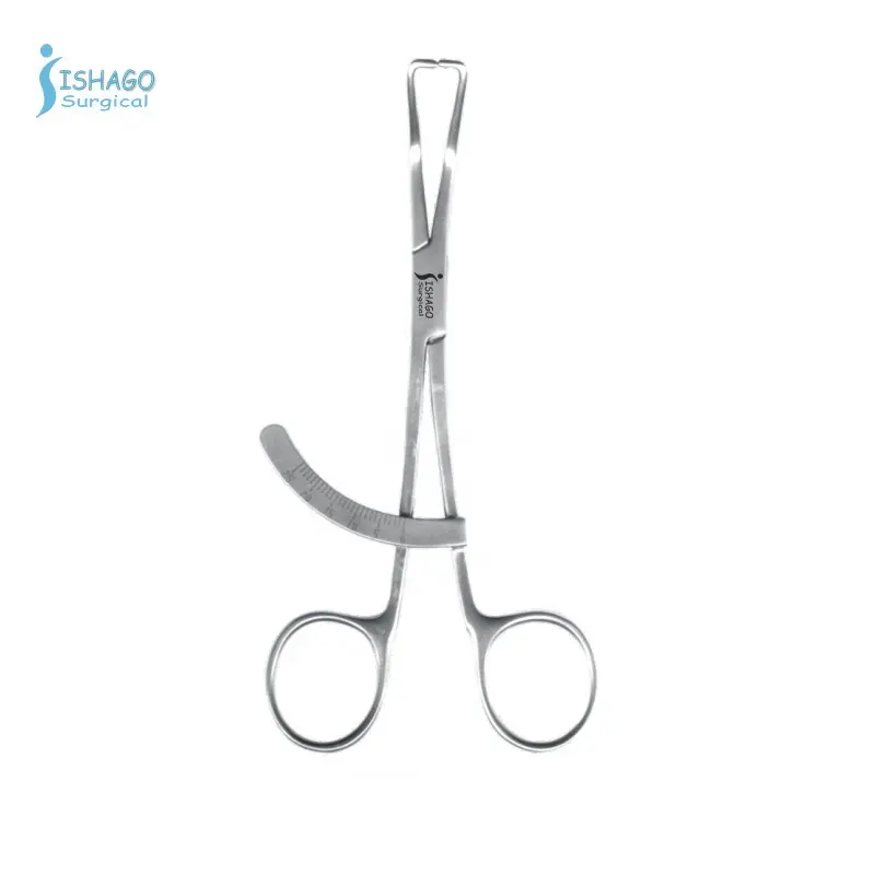 DENTAL MEASUREMENT CALIPER FORCEPS STRAIGHT 155 MM