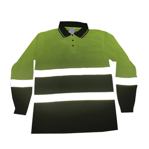 Camiseta de Trabajo de Seguridad Reflectante de Alta Visibilidad Personalizada al por Mayor, Certificada por la CE, Unisex, 100% Poliéster para Construcción - Product Image 3