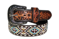 Ceinture de vache en cuir occidental de qualité supérieure faite à la main et au design personnalisé Ceinture en cuir de cow-boy occidental du fournisseur en gros
