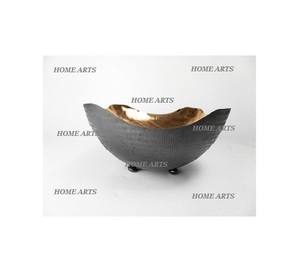 Trending Design Iron Decorative Bowl Superior Quality Customized Size And Shape <b>Chocolates</b> Serving Bowl In India - Product Image 6