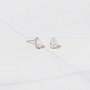 Luxury Gold Plated Minimalist <b>Studs</b> Dainty Cubic Zirconia Diamond Earrings Jewellery Gifts CZ <b>Studs</b> Bridal Earrings for Women - Product Image 3