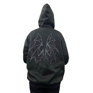 Diseño único de secado rápido para hombres camisa de compresión cómoda de alta calidad para hombres sudaderas con capucha de diamantes de imitación - Product Image 6