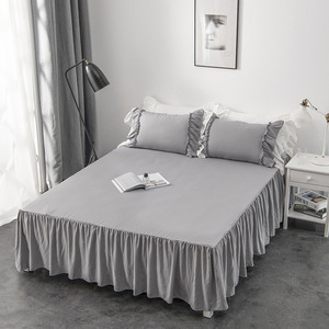 Logo personnalisé oem avec commerce extérieur jupe de lit pièce unique 1.8m protection anti-poussière anti-dérapant <span class=keywords><strong>simmons</strong></span> <span class=keywords><strong>literie</strong></span> housse de matelas - Product Image 6