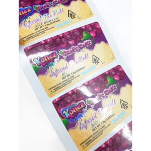 Pegatina holográfica para autoadhesivo, barniz de punto - Product Image 1