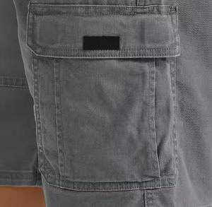 Pantalones Cortos Deportivos Grises Elásticos para Gimnasio, para Fitness, Correr, Secado Rápido, Logotipo Personalizado, Oferta, Pantalones Cortos Deportivos para Hombre - Product Image 6