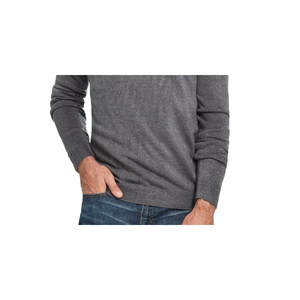 Maglione Vintage da Uomo con Zip a un Quarto, Morbido al Tatto, Impermeabile, Grigio, Taglia X-Large - Product Image 3