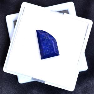 Haute qualité 10x6mm bleu naturel Lapis Lazuli collier Rosecut facettes cabine pierre fantaisie forme lâche cristal IGI certifié - Product Image 6