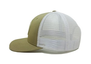 Sombrero de camionero clásico personalizado con parche de logotipo tejido y malla Sombrero de camionero de sublimación de 5 paneles Ajuste ajustable para pescar Hecho en Vietnam - Product Image 4
