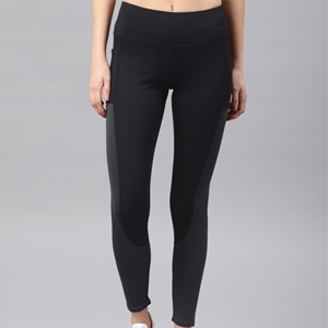 Legging taille haute ultra extensible | Coupe sans couture avec coutures de contour | Conception de levage des fesses | Tissu respirant et anti-transpiration - Product Image 1