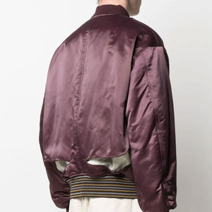 Produit chaud léger élégant hommes Slim Fit Bomber veste à vendre 2025 dernière conception hommes Bomber veste à vendre - Product Image 5
