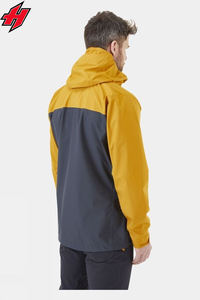 Veste de pluie équestre en tissu à 3 couches Veste légère personnalisée Escalade Camping Veste de pluie fantaisie pour hommes Imperméable - Product Image 4