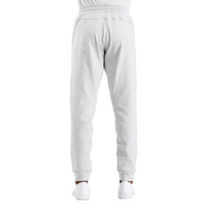 Pantalon de survêtement d'hiver en molleton de coton 100% pour hommes, jogging anti-boulochage avec motif uni et logo imprimé sur mesure - Product Image 5