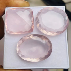 Quartz rose naturel, pierres brutes taillées, qualité AAA, avec lustre AAA, fabrication et polissage parfaits, disponible à prix avantageux - Product Image 3