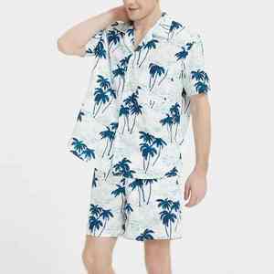 เสื้อเชิ้ตแขนสั้นสำหรับผู้ชายชุดแฝดเสื้อดีไซน์2025ออกแบบโลโก้ได้ตามต้องการ - Product Image 3