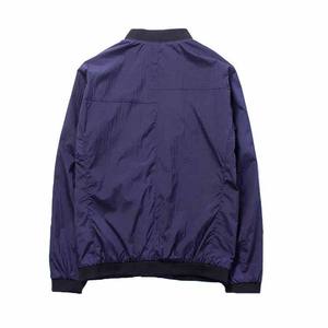 Chaqueta Cortavientos Informal Transpirable de Nailon y Poliéster Morado para Hombre, Talla Grande, Personalizada, Venta Caliente 2025 - Product Image 4