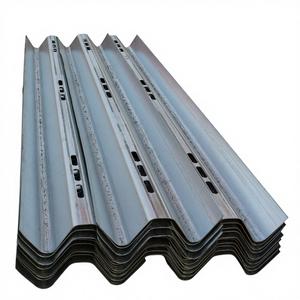 Barrière de sécurité routière <span class=keywords><strong>en</strong></span> acier galvanisé à chaud, profil W, ondulée, pour garde-corps de route, barrière de circulation - Product Image 5