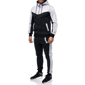 Conjunto de chándales transpirables de calidad superior para hombre, superventas de 2025, cuello con capucha personalizable para invierno - Product Image 3