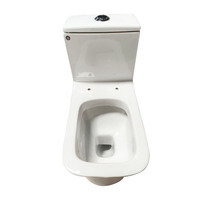 WC suspendu en céramique de luxe blanc One Piece, modèle Sigma n°119, taille 225 mm, cuvette allongée