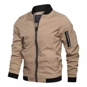 Chaqueta bomber con logotipo personalizado para hombre, chaquetas de calle OEM, abrigos de moda de equipo universitario de béisbol, chaquetas de talla grande para hombre 2022 - Product Image 2
