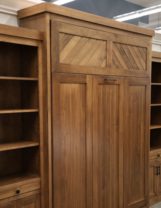 เตียงพับติดผนังแบบแนวตั้ง (โครงไม้เนื้อแข็ง) - Product Image 6