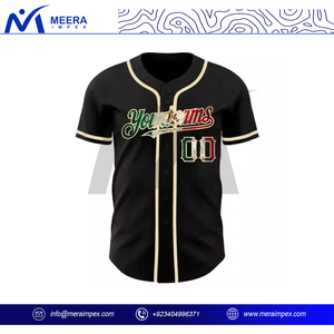 เสื้อกีฬาเบสบอลของผู้ชายแบบมืออาชีพเสื้อทีมแห้งเร็วระบายอากาศได้ดีเครื่องแต่งกายสำหรับฝึกซ้อม - Product Image 3