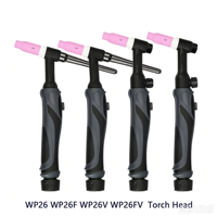 Tête de torche TIG WP26FA 200A refroidie par air, corps de soudage à l'arc à l'argon série WP-26 avec buse en céramique pour l'acier inoxydable