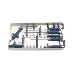 Kit de Retractor Cervical Anterior Manual Reutilizable de Alta Calidad, Plateado, con Certificación CE, para Cirugía de Columna Vertebral - Product Image 2