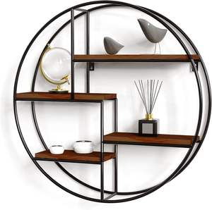 Exportador de estante de pared, estantes flotantes en forma de corazón, estantería Retro moderna de madera para el hogar, sala de estar, dormitorio, exhibición - Product Image 1