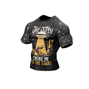 ชุดกิโมโนแบบรัดรูปพิมพ์ลายพิมพ์พิมพ์ซับลิเมชันสำหรับชกมวยชุดออกกำลังกายฟิตเนส BJJ Jiu Jitsu โลโก้ได้ตามต้องการ - Product Image 4