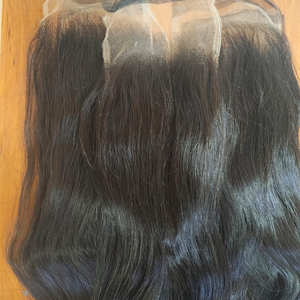 Cierre de Encaje Transparente HD Más Vendido, Cabello Virgen Indio, Doble Trama a Máquina, Todos los Tamaños 4x4-6x6, Alta Calidad SV3 100gm - Product Image 4