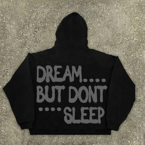 Sweat à capuche zippé avec logo brodé personnalisé de qualité supérieure Streetwear Sweat à capuche zippé imprimé en polaire lourde - Product Image 5