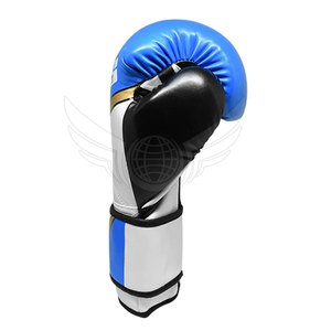Guantes de boxeo hechos de cuero sintético, guantes de boxeo duraderos, cómodos, 12oZ - Product Image 3