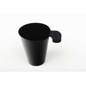 Tasses à expresso noires en PS, lot de 12, B2B - Product Image 2