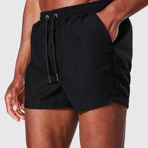 Logo personnalisé Short d'été en coton polyester avec cordon de serrage élastique pour l'extérieur Short décontracté pour hommes - Product Image 1