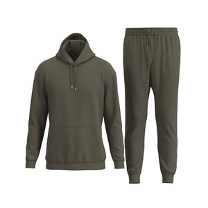 Ensemble de survêtement pour homme, veste et pantalon de sport durables, conçus pour l'entraînement sportif, la remise en forme, la course à pied et les vêtements décontractés, style masculin, vente en gros - Product Image 6
