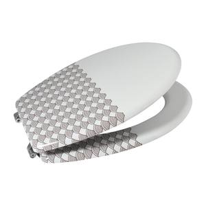 Asiento de Inodoro BENTO de MDF con Bisagras de Acero Inoxidable - Product Image 2