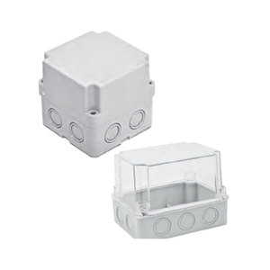 Boîte de jonction étanche IP65 OnElecs |   Boîtier électrique extérieur pour connexions de câbles (étanche à la poussière et aux intempéries) - Product Image 1