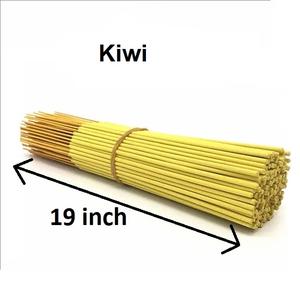 Bâtonnets d'encens de 19 pouces best-seller Bâtonnets d'encens naturels Kiwi Fourniture en vrac (Jaune) - Product Image 1